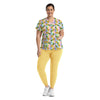 PRINT TOP - MAD ABOUT PINEAPPLES (MAPA)